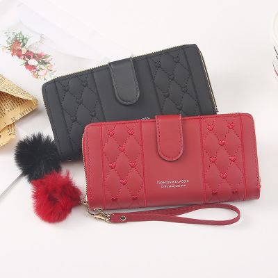 Wallets for Women Large Capacity Hasp Zipper Coin Purse Pu Leather Card Holder Multi Card Organizer Cell Phone Wristlet Handbag