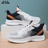 Men Running Shoes Lightweight Mesh Casual Sneakers Comfortable Breathable Cushioned Wear-resistant Soft Outdoor Accessories