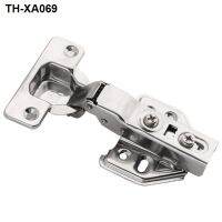 304 stainless steel cabinet door hinge damping hydraulic wardrobe spring folding plane