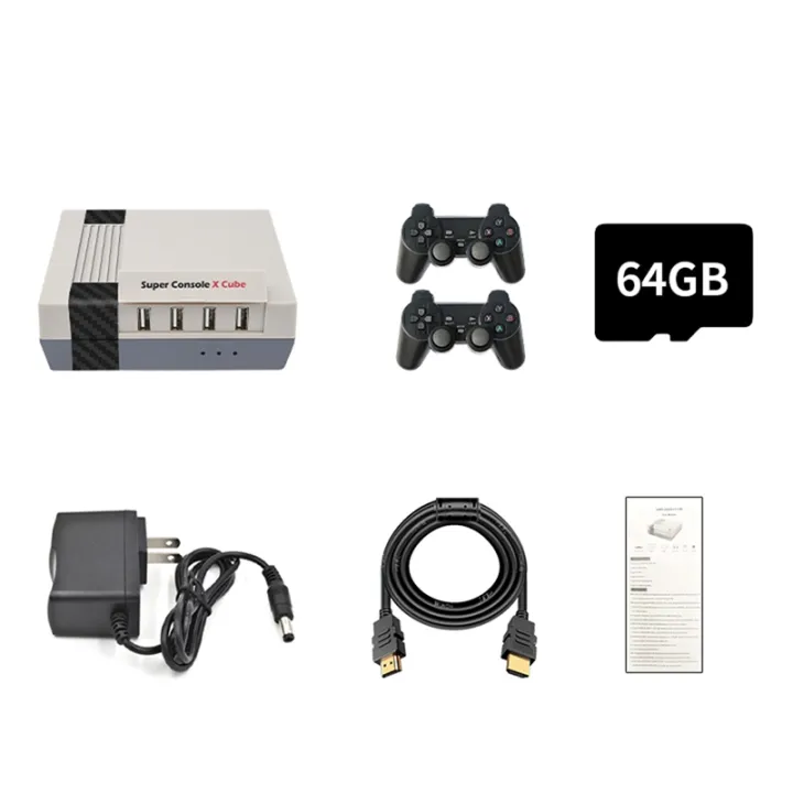 Retro Games for PS1/PSP/DC/N64 Games Super Console X 4K TV Box Video ...