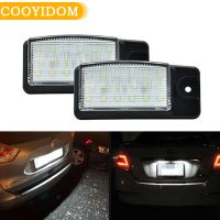 New prodects coming 2Pcs For Nissan X Trail T32 Maxima Altima Murano NV1500 2500 3500 Infiniti FX EX 35 37 QX 50 70 LED License Plate light Lamps