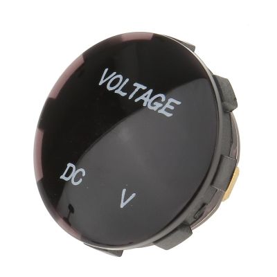 【LZ】✜✇✗  ATV UTV Painel LED Vermelho Medidor De Tensão Digital Display Voltímetro