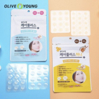 [พร้อมส่ง ของแท้ 100%] Olive Young แผ่นแปะสิว 84 ชิ้น ดังมากที่เกาหลี แปะปุ๊บยุบปั๊บ (สูตร Honey42+42)