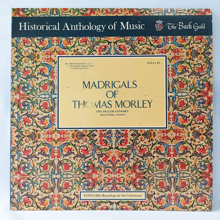 Thomas Morley, The Deller Consort - Madrigals Of Thomas Morley - Vinyl ...