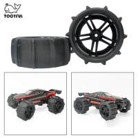 TOOYFUL 1:10 Scale RC Sand Wheel ยางแทนที่สำหรับอุปกรณ์เสริมยานพาหนะรถบรรทุก