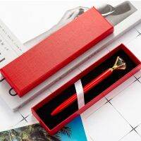 1Pcs Rectangular Clamshell Gift Pen Box Fashion Upscale Business Office Storage Box Creative School Supplies Pencil Cases Pencil Cases Boxes