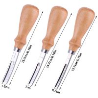 3 Size Leather Edge Beveler Tool 4mm 6mm 8mmEdge Skiving Beveler DIY Beveler Trimming Leather Edge Press