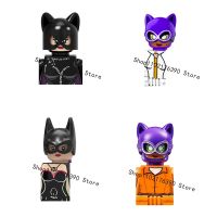 【CW】 Superhero Catwoman Catgirl Building Blocks Bricks ABS Toys Kids Action Figures Christmas Gift