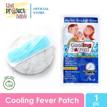 Baby Cooling Fever Discomfort Instant Cooling Soothe Pain Lower Temperature  Cool Headache Pad Fever Down Plaster