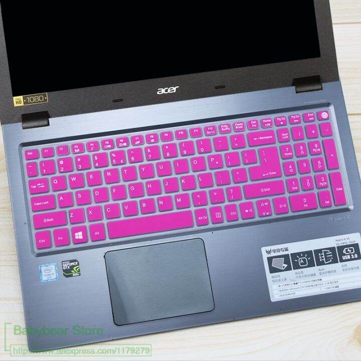 15-6ซิลิโคนปกป้องตัวเครื่องป้องกันแป้นพิมพ์สำหรับ-acer-extensa-2520g-2511g-e5-522g-e5-522-f5-573g-tmp258-e5-574g