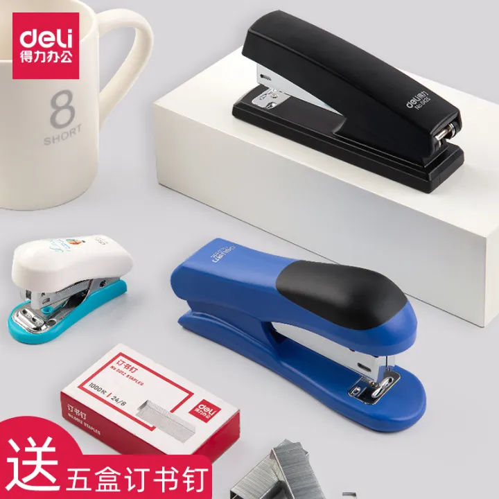 Deli Stapler Office BookSetting Machine Medium Stapler Office Book