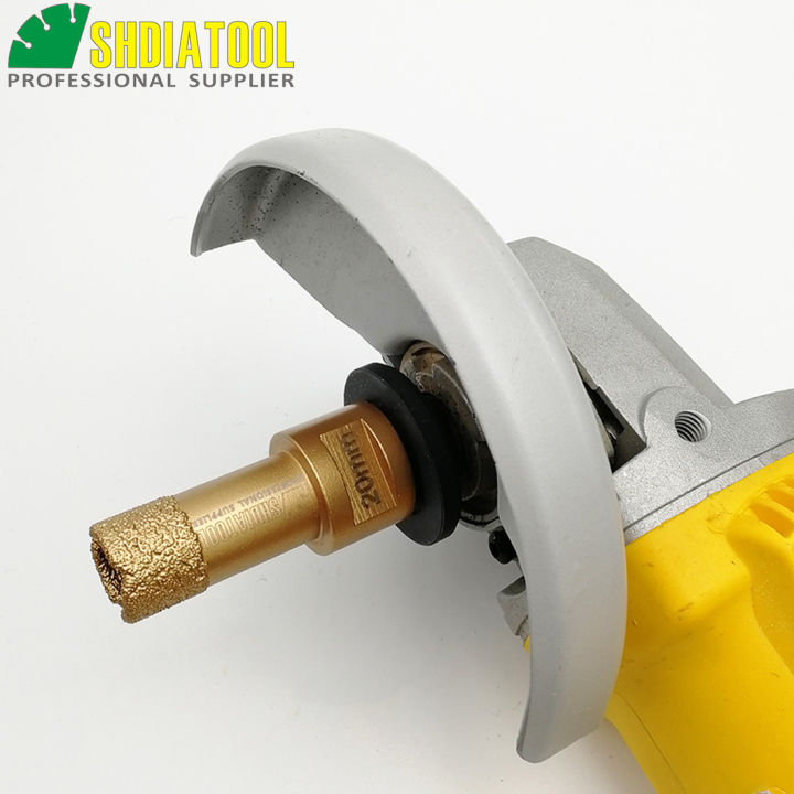 shdiatool-1pc-dia-25mm-diamond-core-drill-bit-vacuum-zed-dry-hole-cutter-m14-thread-angle-grinder-marble-tile-drilling-tool