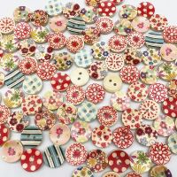 New15mm Natural Color Wooden Buttons Handmade Letter Love Scrapbooking for Wedding Decor Sewing Accessories Haberdashery