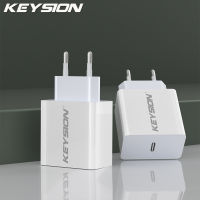 KEYSION PD Charger 20W ที่ชาร์จเร็วสำหรับ iPhone 12 11 XR 8 USB ประเภท C ที่ชาร์จสำหรับ Xiaomi Quick Charge 3.0ที่ชาร์จแบตเตอรี่โทรศัพท์