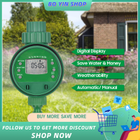 BO YIN Digital Automatic Watering Timer โปรแกรม Garden Irrigation Timer Batte-Ry ดำเนินการอัจฉริยะ Water Irrigation Controller สำหรับสนามหญ้า Farmland Courtyard เรือนกระจก