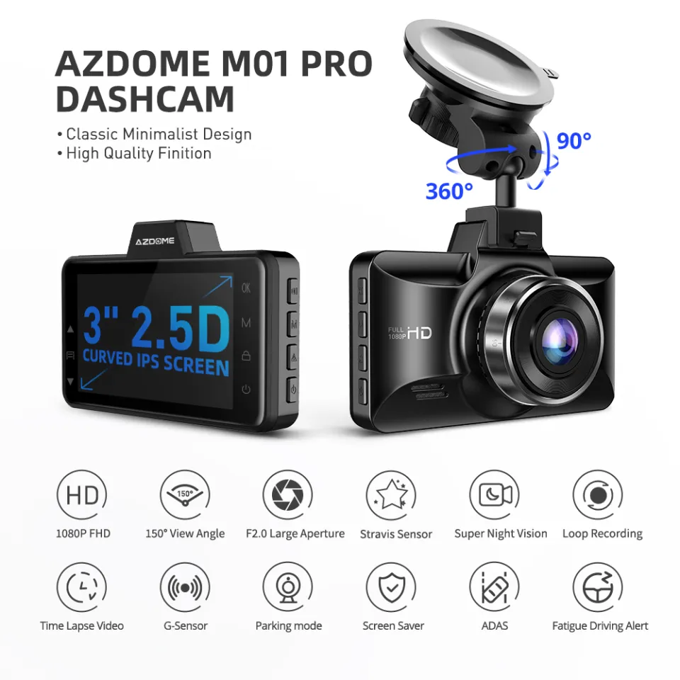 3.0 Inch FHD1080p Zinc Alloy Shell Car Dash Cam with Good Heat Resistant  Car Camcorder Single Camera - China Full HD Dash Cam, Car DVR