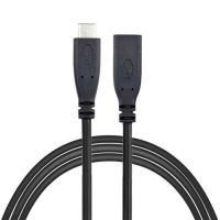 S2T Type C USB 3.1ชายกับ USB-C หญิงส่วนต่อขยายสายเคเบิ้ล Extender สายไฟสองเมตร