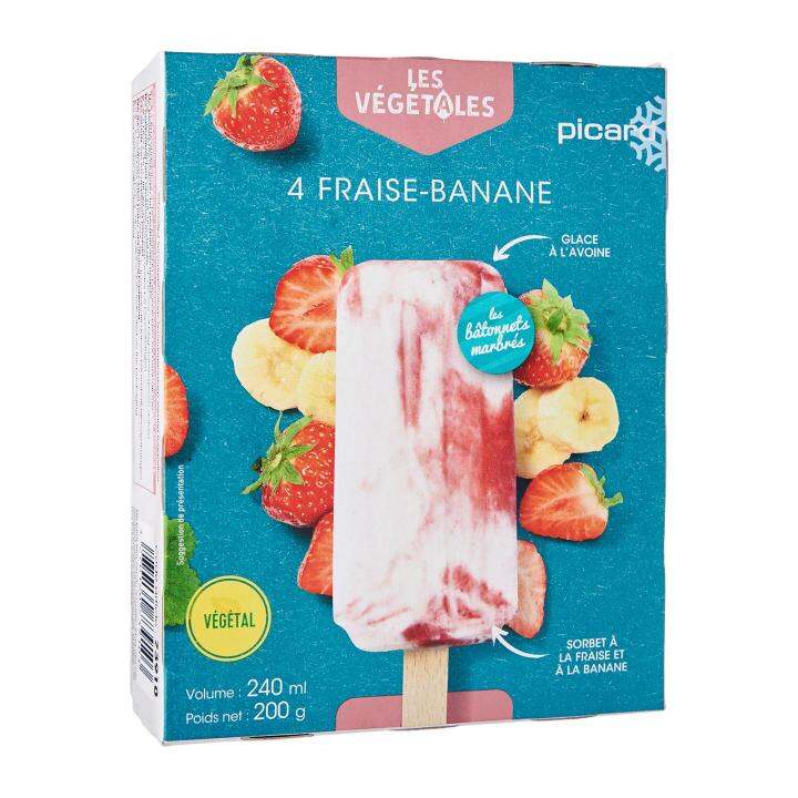 Picard Strawberry Banana & Oat Milk Ice Cream Frozen Lazada Singapore