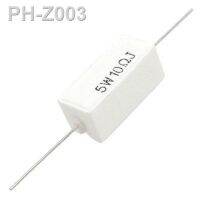 50pcs Wire Wound Ceramic Cement Resistor 5W All The Resistance As Detal Need Leave Amessage