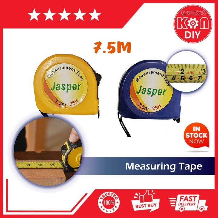 KNNDIY Measuring Tape/ Selfretracting Style Tape/ Pita Pengukur 7.5m