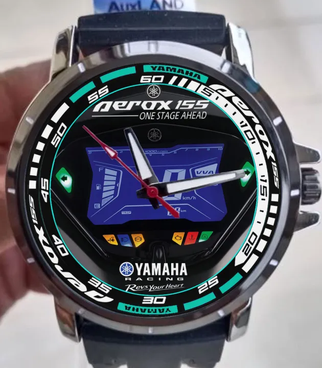 Jam Tangan Keren Terbaru Custom Speedometer Yamaha Aerox 155 Lazada