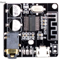 Renk Bluetooth AUDIO RECEIVER BOARD Bluetooth 5.0 MP3บอร์ดถอดรหัส lossless