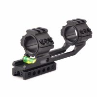 Adjustable 25.4/30mm Double Rings Scope Mounts Hunting ขาจับวัดองศา และมีระดับน้ำ สำหรับราง 11mm / 20mm Mount Rail