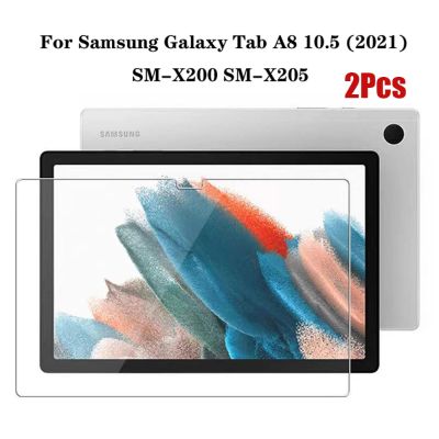 For Samsung Galaxy Tab A8 10.5 2021 Tempered Glass Screen Protector SM X200 SM X205 Tablet Bubble Free HD Clear Protective Film