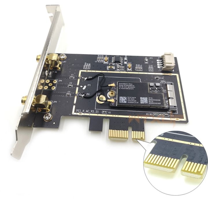bcm94360cs2-to-desktop-pcie-1x-wireless-bluetooth-adapter-dual-band-wifi-card-converter-2-x-6dbi-antenna-for-hackintosh-mac-os
