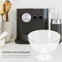 Coffee Pod Holder K Cup Holder Transparent Plastic Large Capacity Coffee Pod and Capsule Locker