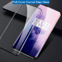 ✒♧✖ For OnePlus 7T 7 8 9 Pro 5G McLaren 9H 0.3mm Covered Full Screen Tempered Glass Screen Protector For One Plus Nord Black Film