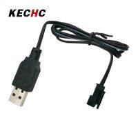 KECHc 3.6V/4.8V สายชาร์จ Usb 250ma สายปลั๊ก Sm สำหรับรีโมทคอนโทรลที่ชาร์จแบตเตอรี่ลิเธียมในรถหุ่นยนต์แปลงร่าง