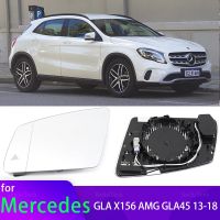 เลนส์กระจกทำความร้อนกระจกทำความร้อนกระจกมองข้างมองหลังเหมาะสำหรับ Mercedes-เบนซ์ GLA คลาส GLA180 GLA200 GLA250 X156 GLA 45 AMG 13-18