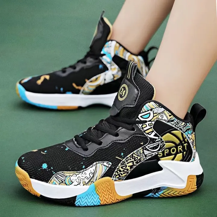 New Arrived Trending Korean Fashion Sports Basketball Shoes For Men 2203 | Lazada PH