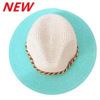 Beach straw hats beach hats for men and women beach outdoor sun protection sun hats chain donuts sun hats hats