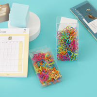 TUTU 50pcspack cute star flower Mini Paper Clips Kawaii Stationery Metal Clear Binder Clips Photos Tickets Notes Letter H0522