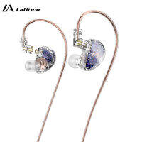 FAAEAL Lafitear หูฟังเอียร์บัดเพลงไดนามิก1DD หูฟังไฮไฟ LM5หูฟังแบบปรับแต่งได้,3D เปลือกหูฟัง OEM สีสันสดใสตัดเสียงรบกวนหูฟังเกมกีฬาสายเคเบิลสำหรับสมาร์ทโฟนเครื่องเล่น MP4 MP3แล็ปท็อปคอมพิวเตอร์