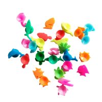 12pcs Silicone Wine Glass Marker Marine Animals Creative Glass Mark Drinking Cup Identifier Party Cup Sign Recognizer Mix Color Bar Wine Tools