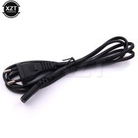 Hotest 10pcs/lot Europe European EU plug power supply Cable 2-prong 2 power outlet Cord IEC 320 IEC320 C7 for Laptop Notebook