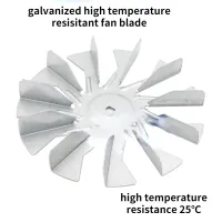 1Pc Hoge Temperatuur Weerstand Motor Blad Met Gegalvaniseerd Blad Voor Lucht Friteuse Convectie เตาอบ Ventilator มอเตอร์อุปกรณ์เสริม