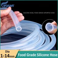 Food Grade Transparent Silicone Hose Flexible Rubber Tube Drink Water Pipe Connector ID0.5 1 1.5 2 2.5 3 4 5 ~ 14mm