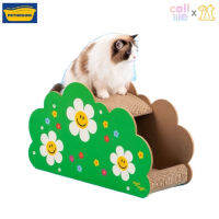 Pethroom x Wiggle Cat Scatcher Smile Garden ที่ลับเล็บแมว ที่นอนแมว นำเข้าจากเกาหลี?? [PR36]