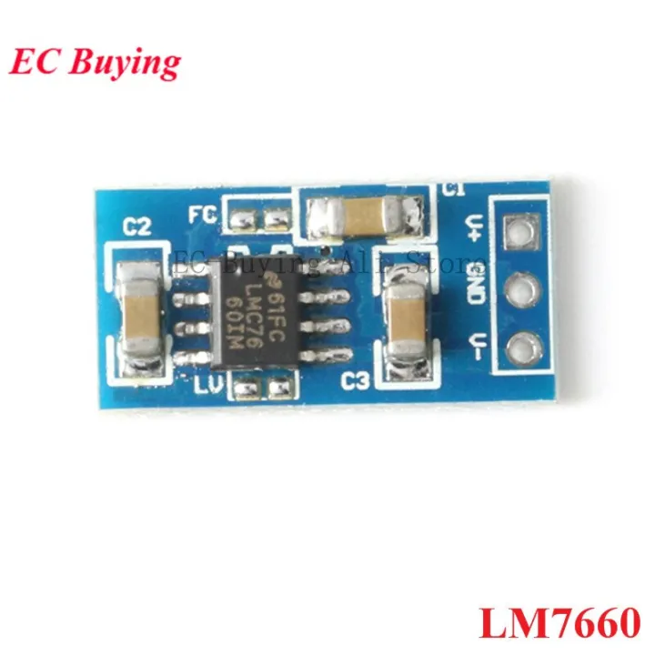 LM7660 LM2662 Positive to Negative Voltage Conversion Board 1.5-5.5V ...