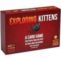 Explosive Kitten Card Games For Adults Teens &amp; Kids, Fun Family Games, A Roulette Card Game