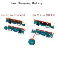 {KOLT Digital} สำหรับซัมซุงกาแล็กซีแท็บ A7 Lite SM-T225 T220ชาร์จพอร์ตบอร์ดแท็บเล็ตพีซีชิ้นส่วนอะไหล่สายอ่อนเครื่องชาร์จ USB Doc