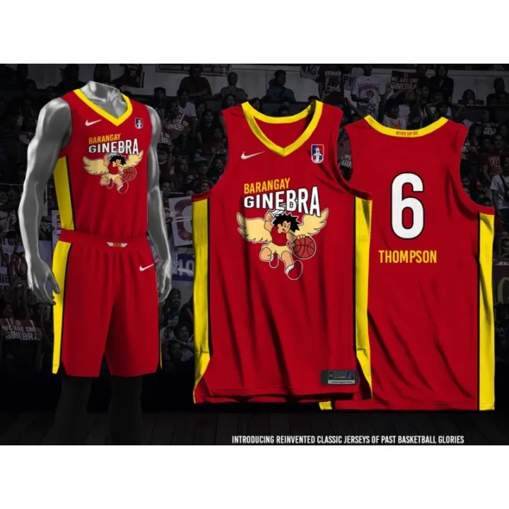 Ginebra Basketball Jersey Fauxback Fan-made Jersey Design Full ...