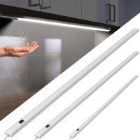 ♀○ LED Under Cabinet light LED Bar led Lamp with Hand Sweep Motion Sensor USB Port light For kitchen Stairs Wardrobe Bed Side Light