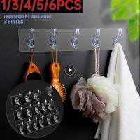 Storage Hooks Transparent Non-marking Sticking Tools Hanger Holder Hanging Stickers