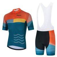 ZZOOI Ralvpha Cycling Set Mens Short-sleeved Bike Clothes Mtb Cycling Clothing Triathlon Uniform Jersey Maillot Ciclismo Hombre