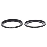 2 Pcs Camera Repairing Metal Step Up Filter Ring Adapter 46mm to 52mm &amp; 46mm to 58mm